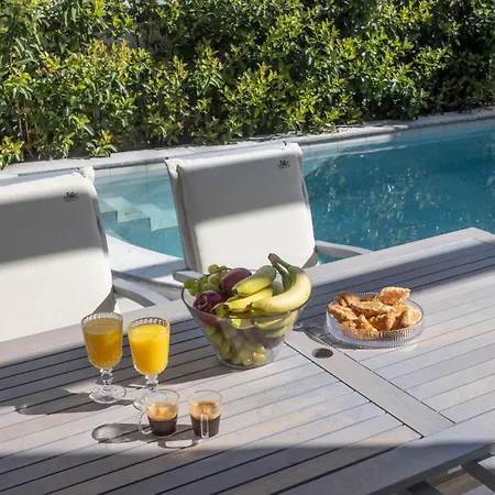 Βίλα Elios - 100m To Beach, Heated Pool Χανιώτη