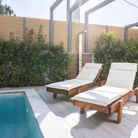 ヴィラ Elios - 100m To Beach, Private Pool