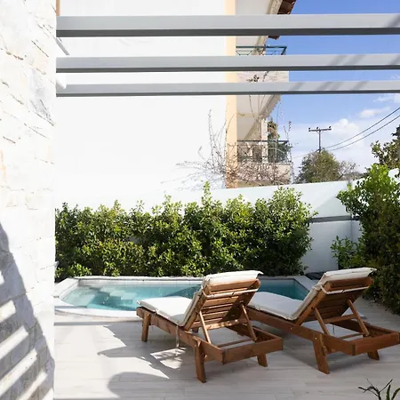 ヴィラ Elios - 100m To Beach, Private Pool *