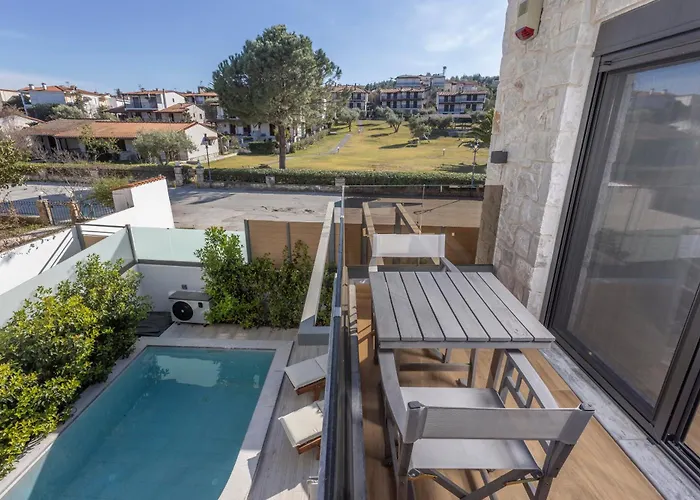 Elios - 100m To Beach, Private Pool * Hanioti