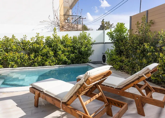 Elios - 100m To Beach, Private Pool *