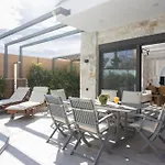 Elios - 100m To Beach, Heated Pool Villa Hanioti
