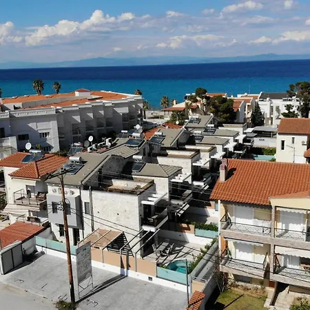 Elios - 100m To Beach, Heated Pool Willa Hanioti